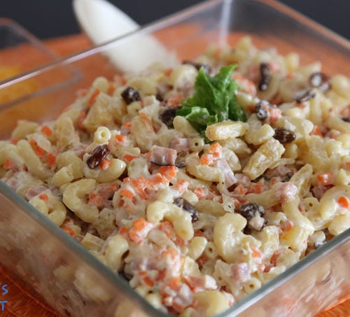 macaroni salad filipino style