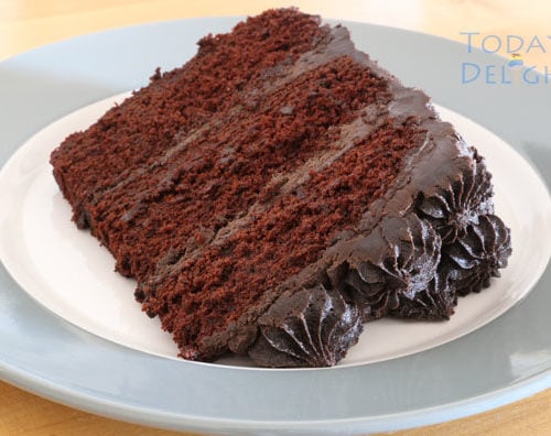 easy Chocolate Cream Cheese Frosting is today's delight.