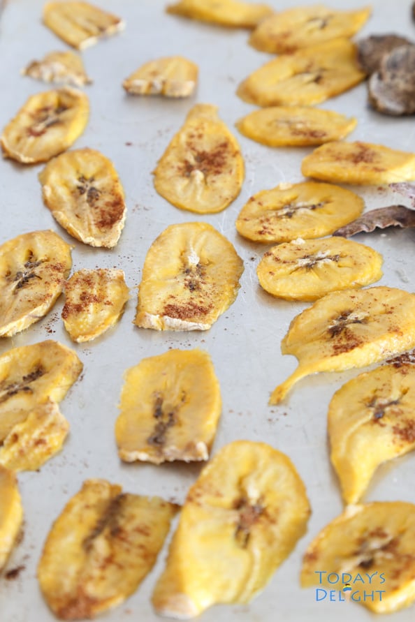 Pumpkin Spice Banana Chips is Today's Delight