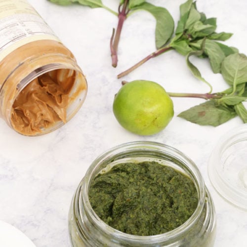 Thai basil pesto is Today's Delight