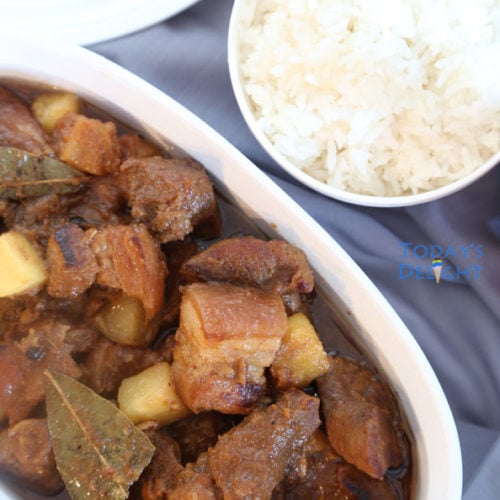 recipe for pork hamonado is Today's Delight