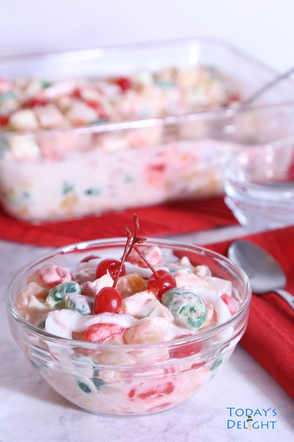 filipino fruit salad recipe is Today's Delight