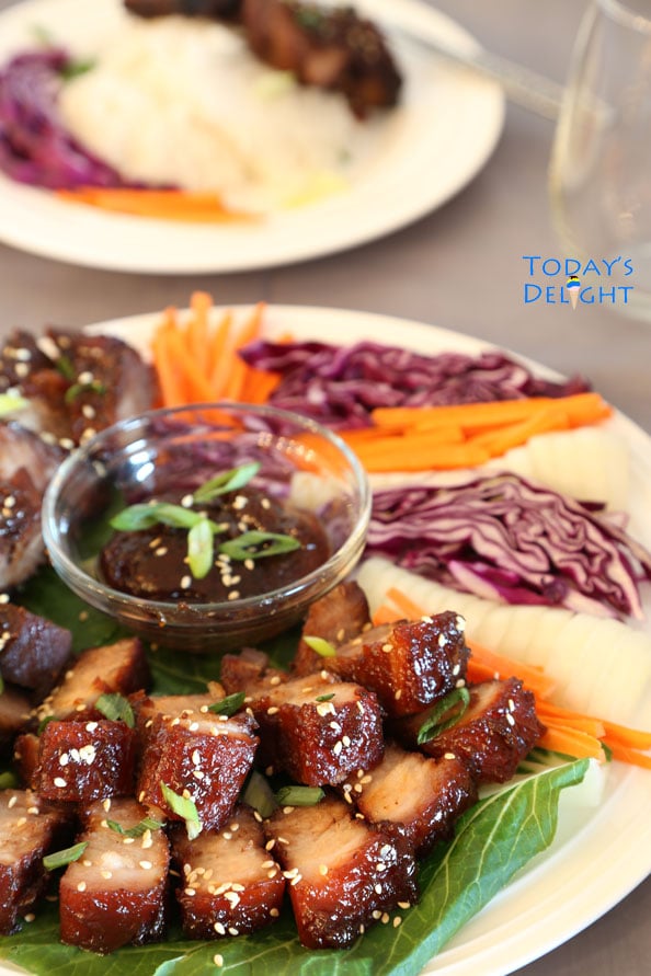 Also known as Chinese Barbecue Pork is Today's Delight