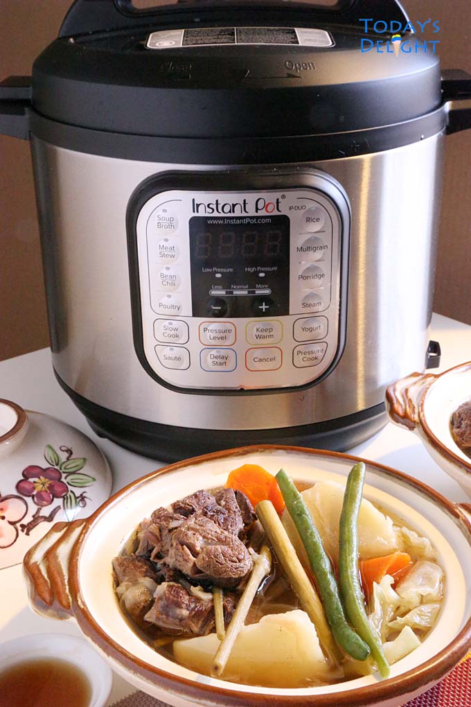Instant Pot Beef Nilaga in Lemongrass is Today's Delight
