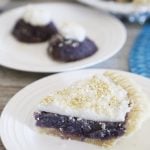 Okinawan Sweet Potato Haupia Pie is Today's Delight