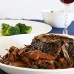Braised Beef Short Ribs in Red Wine Sauce is Today's Delight