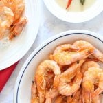 Halabos na Hipon (Boiled Shrimp) is Today's Delight.