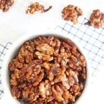 Butter Brown Sugar Candied Walnuts is Today's Delight.