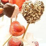 Heart Shaped Brownie Cake Pops is Today's Delight.