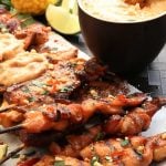 Thai Chicken Satay with Peanut Sauce is Today's Delight