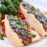 Poached Teriyaki Salmon Recipe is Today's Delight.