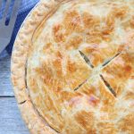 A whole baked Easy Turkey Pot Pie is Today's Delight.