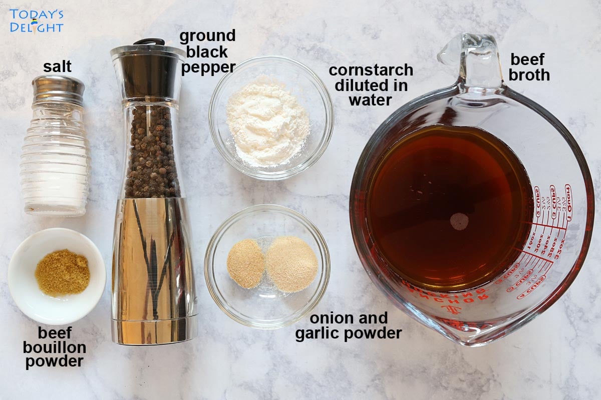 Beef Broth Brown Gravy Recipe Today's Delight